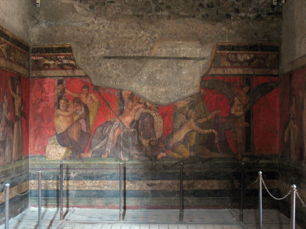 La fresque de la Villa des Mystères