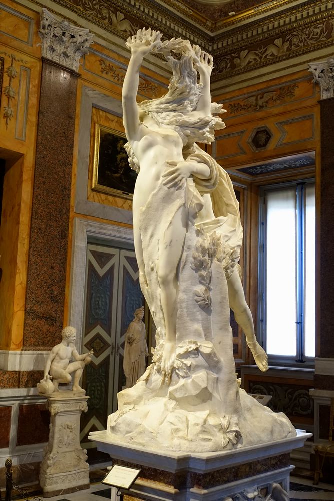 Apollon et Daphné du Bernin, galerie Borghèse