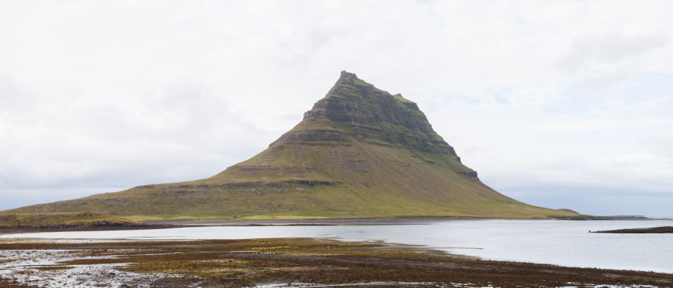 Le Kirkjufell à Grundarfjörður, sur la péninsule de Snæfellsnes